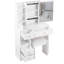 Petit meuble-lavabo 29,2 po avec tabouret de bureau et tabouret-736133990