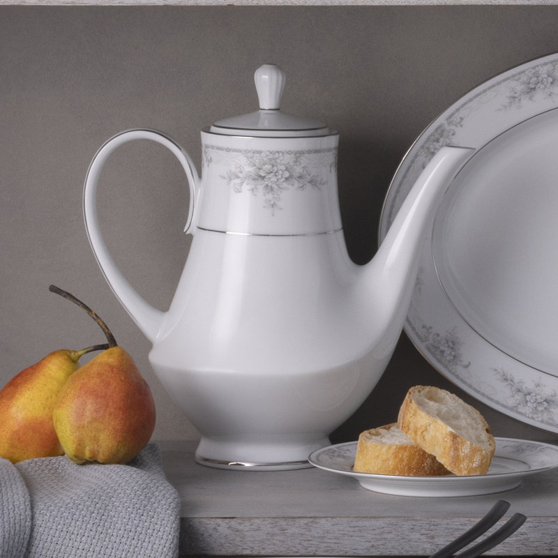 Noritake Sweet Leilani Coffee Server, 49 Oz.