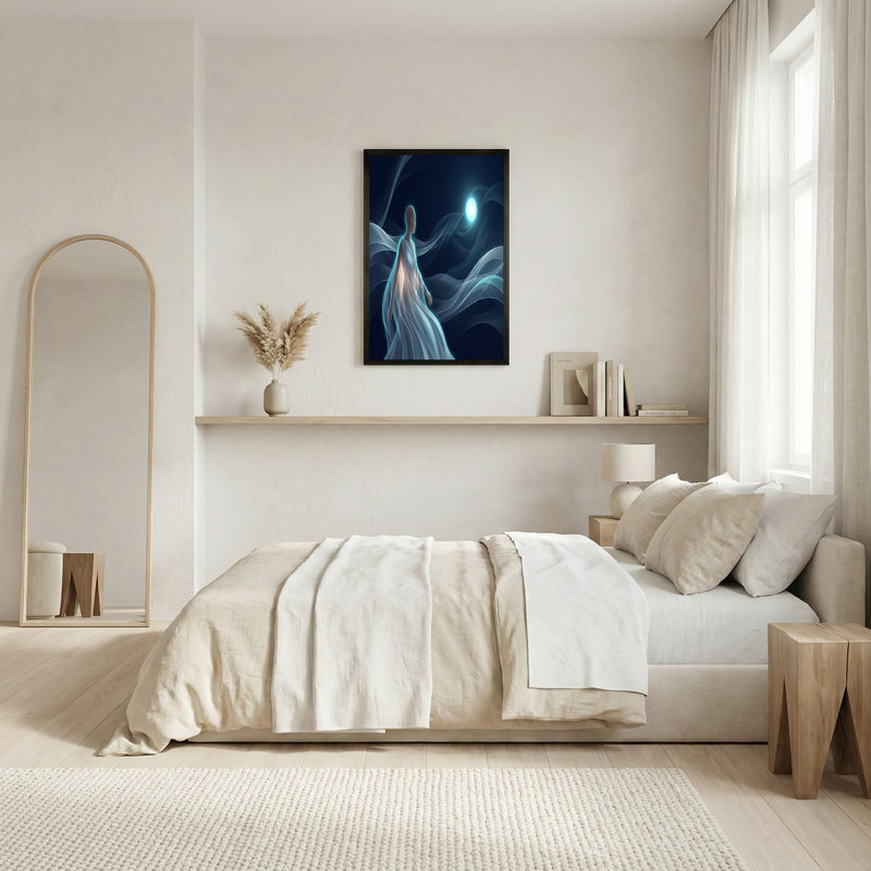 Art mural sur toile lumineux, H 36 po x l 48 po