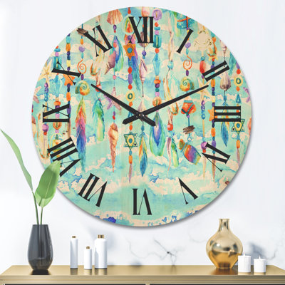 Solid Wood Wall Clock