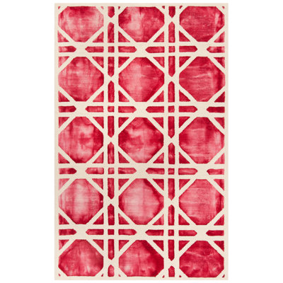 Brynja Hand Tufted Wool Geometric Rug