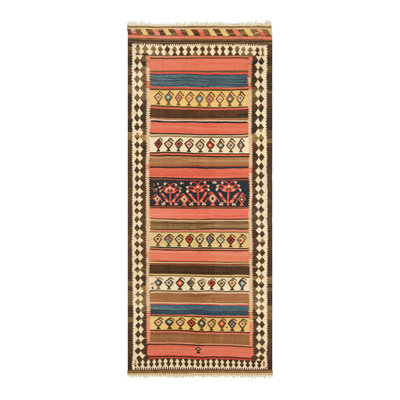 One-of-a-Kind 8'0" X 10'0" 1950s Wool Area Rug