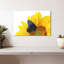 Tournesol Brampt avec papillon-108732512