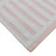 Sally Striped Area Rug in Pink/Ivory-50686304