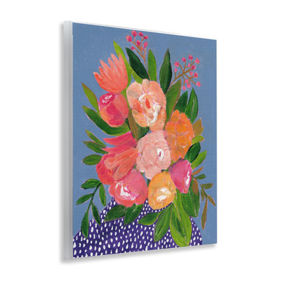  Art moderne sur plaque, vase moderne moucheté par Nikita Jariwala