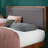 Zinus Raymond 38" Solid Wood Platform Bed Frame with Adjustable Upholstered Headboard-75287620