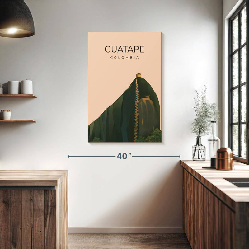 Nicci Guatape Colombia, 39" H x 26" W