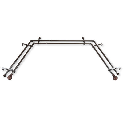 Tringle à rideaux double Campanella