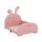 Twin Size Upholstered Rabbit-Shape Princess Bed-681538493