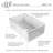 29.88'' L Single Bowl Fireclay Kitchen Sink-10170780