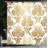 Damask Shower Curtain with Hooks Included-44327503