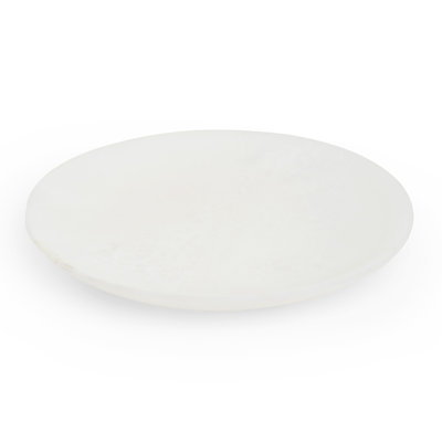 Isanti Resin Large Plate White