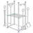 Hermosa 15.8'' W Metal Log Rack