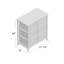 Commode de rangement 6 tiroirs Sickles-2132773713