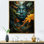 Amazonie tropicale, portrait de femme 1 - Jungle, art mural