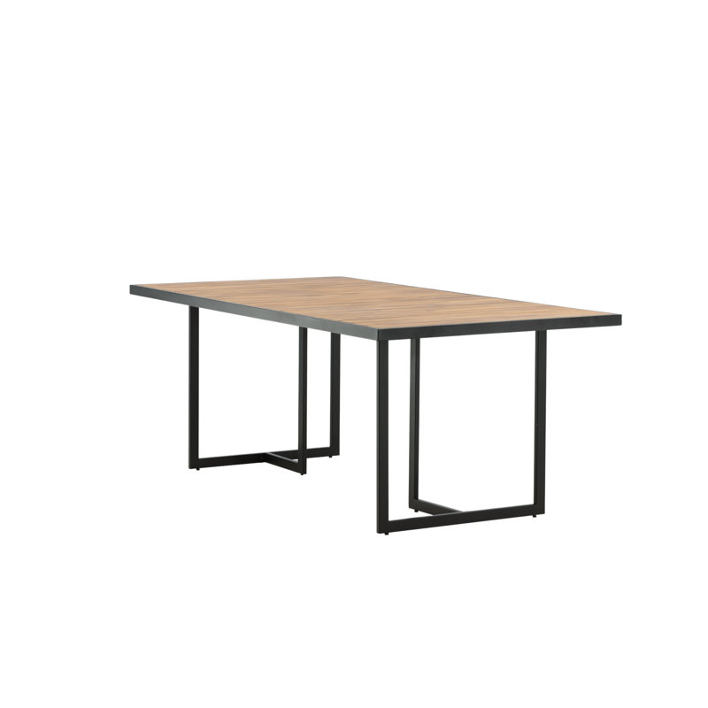 Caribou Rectangular Acacia Outdoor Dining Table , 200cm cm W 100cm cm D