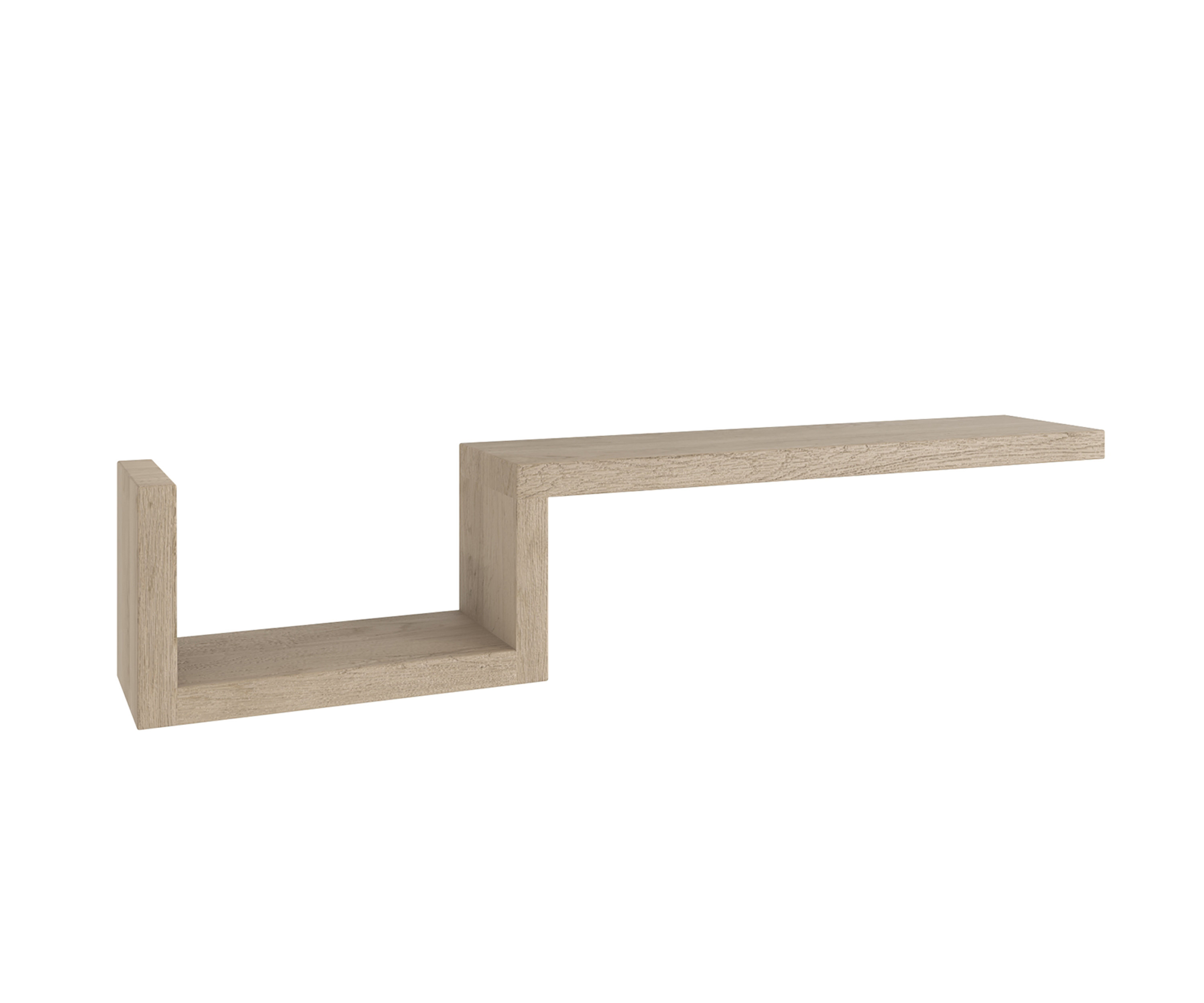 Aqua Teak Manada Teak Floating Shelf | Wayfair