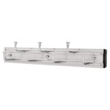 Rev-A-Shelf Pullout 12 Inch Belt Hanger Organizer, Chrome, BRC-12CR (2 Pack)