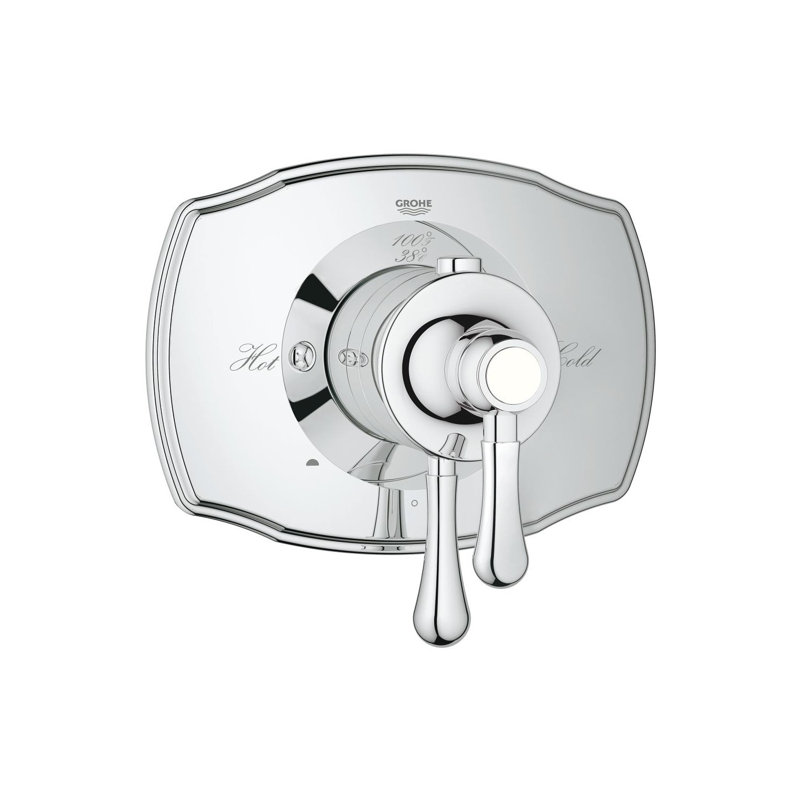 Système de douche complet Grohflex® Authentic, Chrome Starlight
