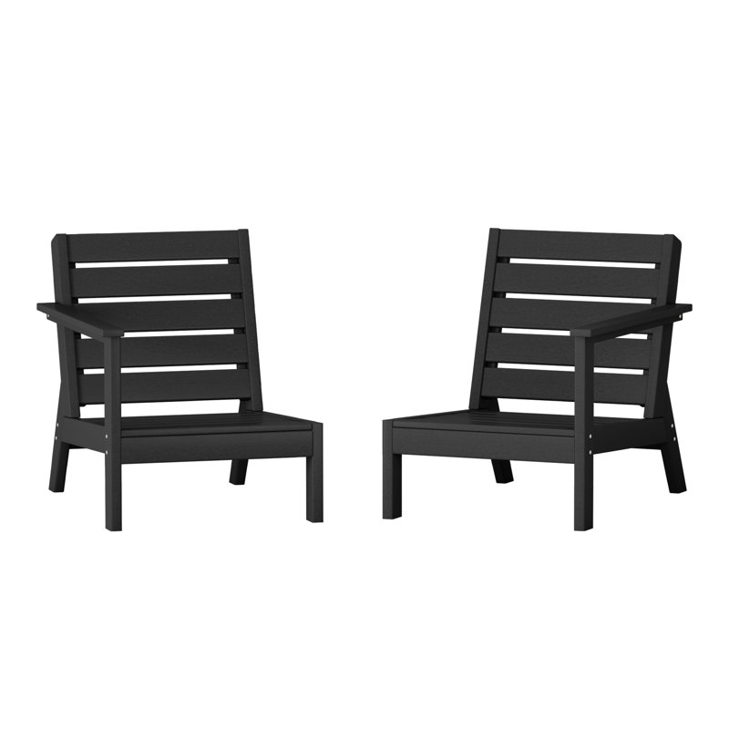 Ensemble de sièges profonds, Black