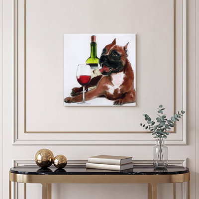 « happy hour », impression sur verre