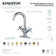 Concord Single Hole Bathroom Faucet with Drain Assembly