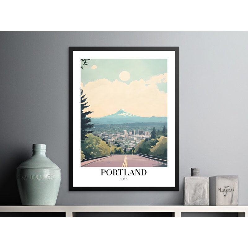 Aron Floater Frame Print, 12x18