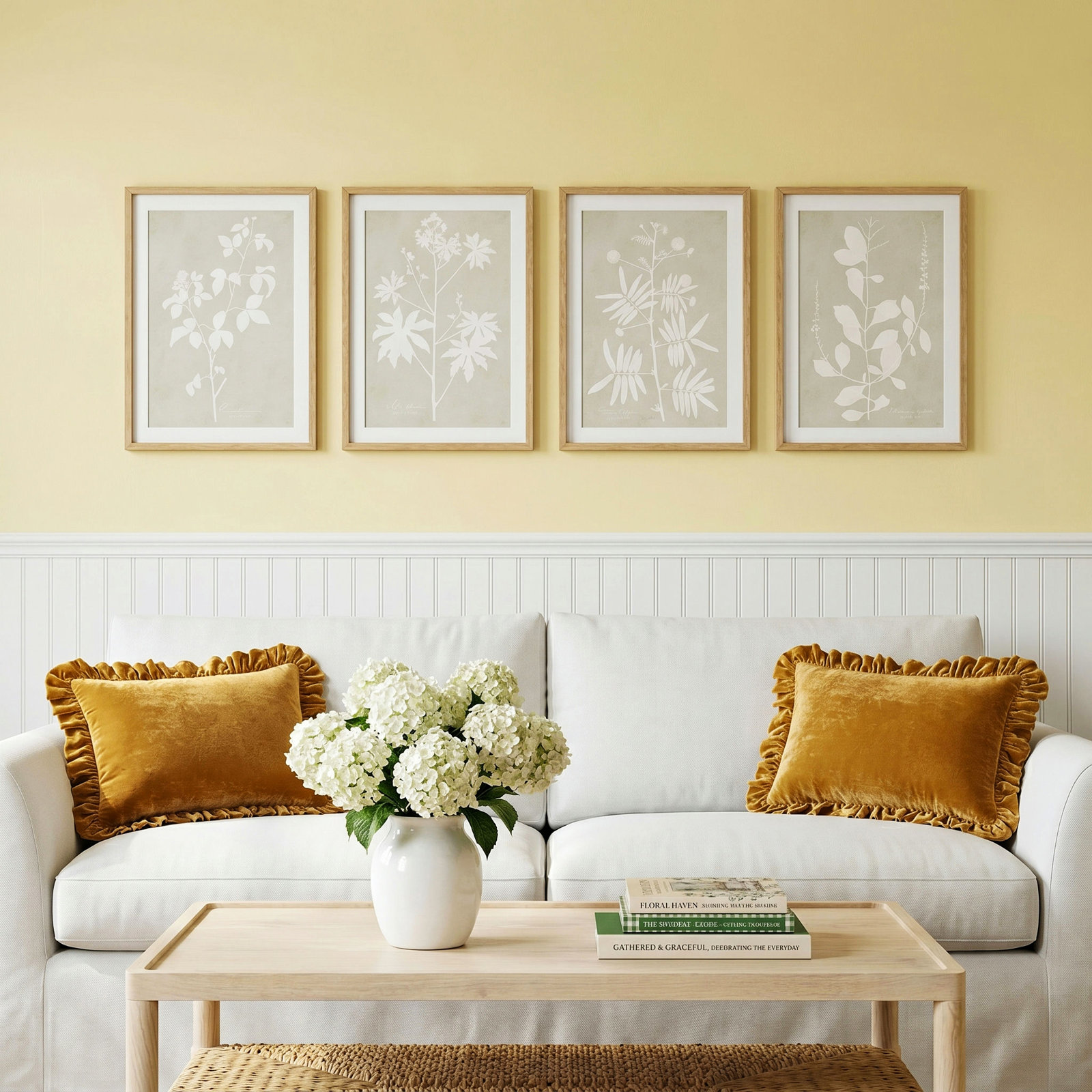 Foliage Study 4-Piece Print Set