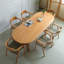 Bureau ovale en bois massif-29642304