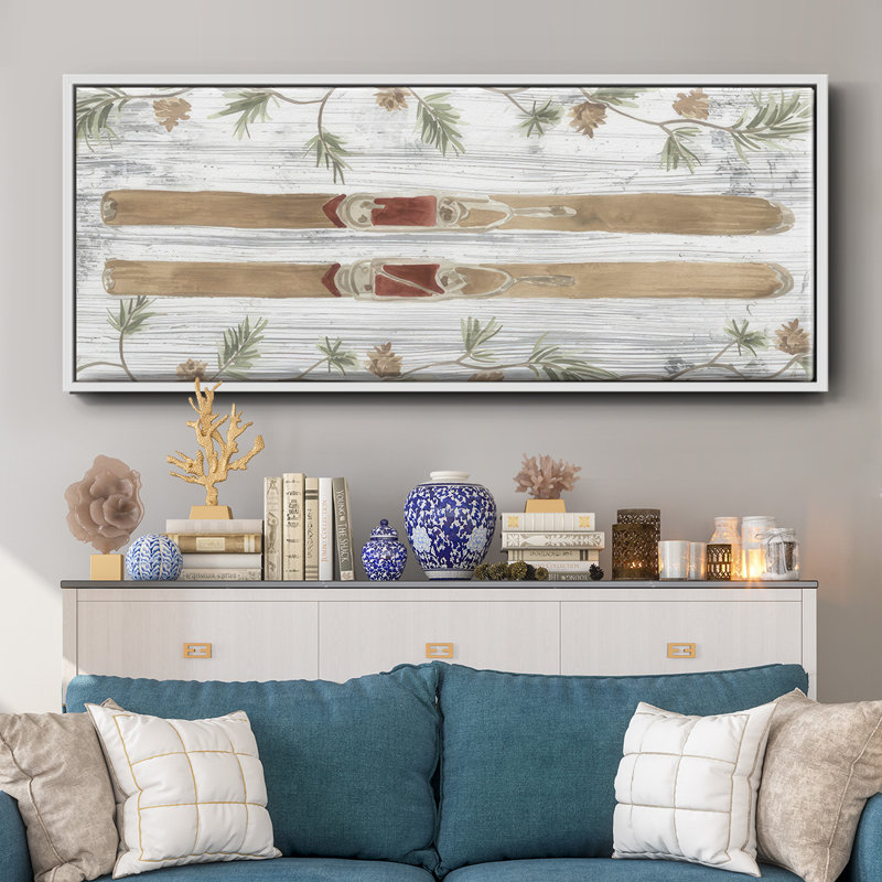 Pinecone Lodge Collection D-, toile encadrée