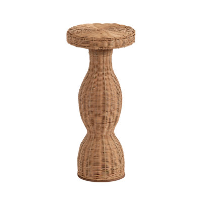 Sculptural Round Boho Drink Table