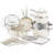 Gotham Steel Naturals 20 Pc Nonstick Cookware Set with Knife Set