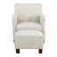 Fauteuil club avec repose-pieds 29,25 po Kaelan-494995316