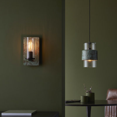 Alzahraa Steel Flush Mounted Sconce