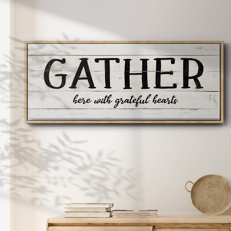 Gather - Toile encadrée, H 24 po x l 60 po