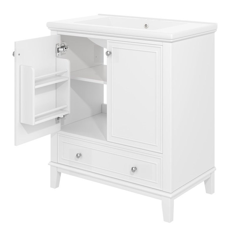 Meuble-lavabo de 30 po avec lavabo en céramique