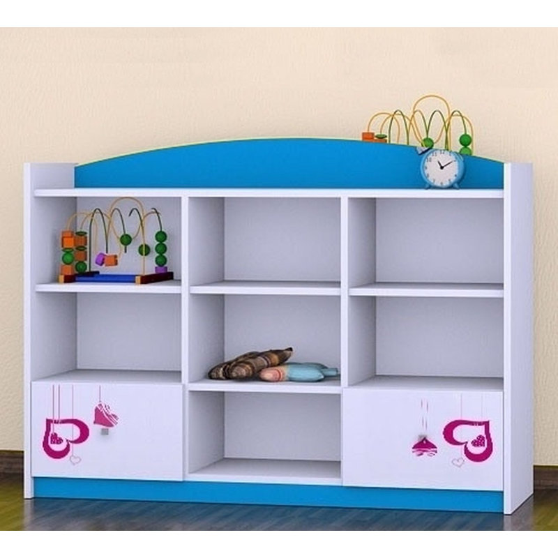 Valerie 92cm H X 129cm W Kids Cube, Blue