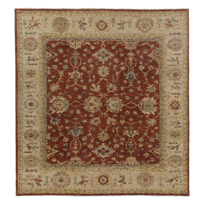 Antique Weave Ziegler Wool Oriental Area Rug