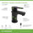Identity Single-handle Bathroom Faucet with Push Pop Drain-86367053
