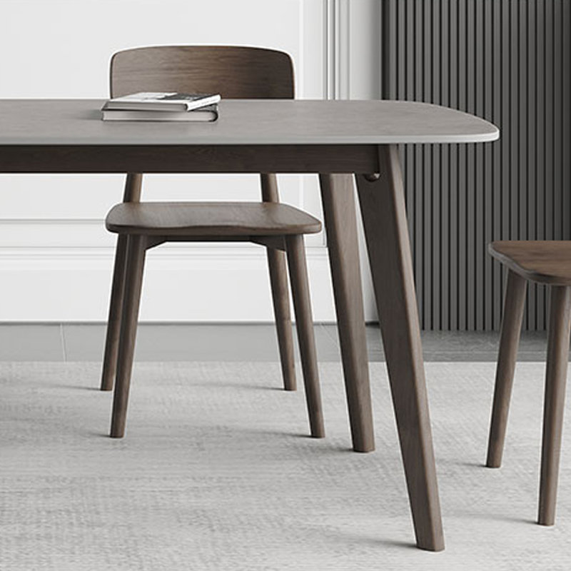 Table de salle à manger moderne et minimaliste, 29,53 x L 62,99 po x l 35,43 po