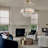Modern 8-lights Tiered Dimmable Crystal Chandelier