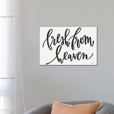 Fresh From Heaven by Jaxn Blvd. - Wrapped Canvas Print