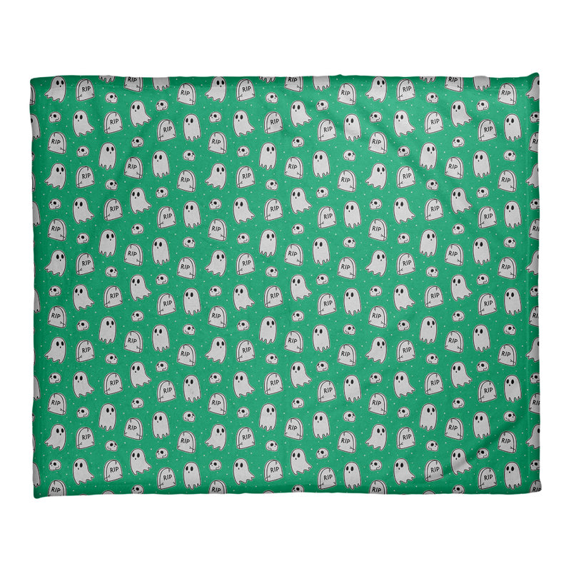 Couverture polaire Katelyn Elizabeth, l 52,5 po x L 62,5 po, Vert