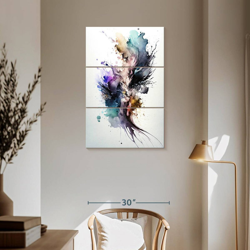 Avery Chromatic Symphony II, 57" H x 36" W