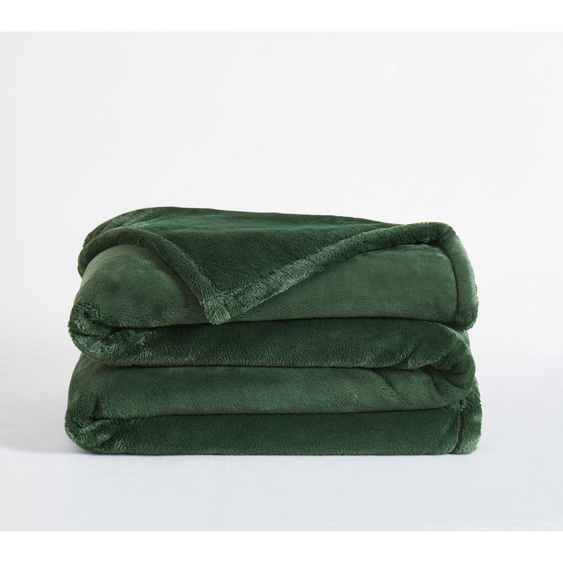 Couverture de lit Ballast, Simple TG, Vert foncé