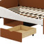 Structure de rangement pour lit de jour avec tiroirs intégrés-873451524