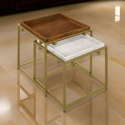 Daquesha 2-Piece Nesting Table