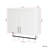Bathroom Wall Cabinet with Adjustable Shelf, Towel Bar, 5 Hooks, Over The Toilet Storage Cabinet for Bathroom, Kitchen, White