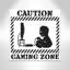 Impression sur papier Juvenile Gaming Gaming Zone Kids-47495993-47495995