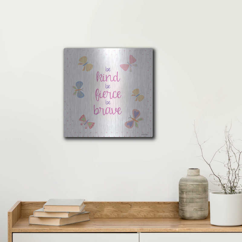 «Be Kind II» par Lisa Larson, H 12 po x l 12 po